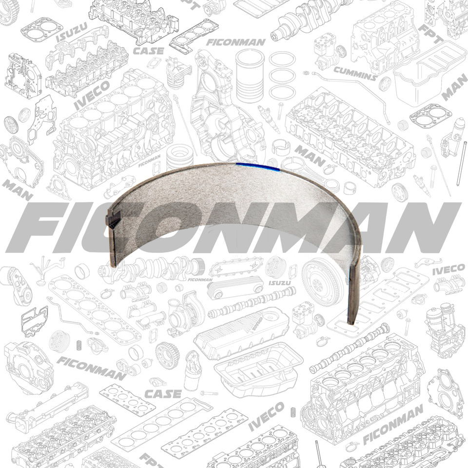 FORD Ford Trucks F-MAX ECOTORQ 9L BRG CSHAFT MN LWR BLUE T163988 6C466A338AAA - Engine bearing for Truck: picture 2 FORD Ford Trucks F-MAX ECOTORQ 9L BRG CSHAFT MN LWR BLUE T163988 6C466A338AAA - Engine bearing for Truck: picture 2