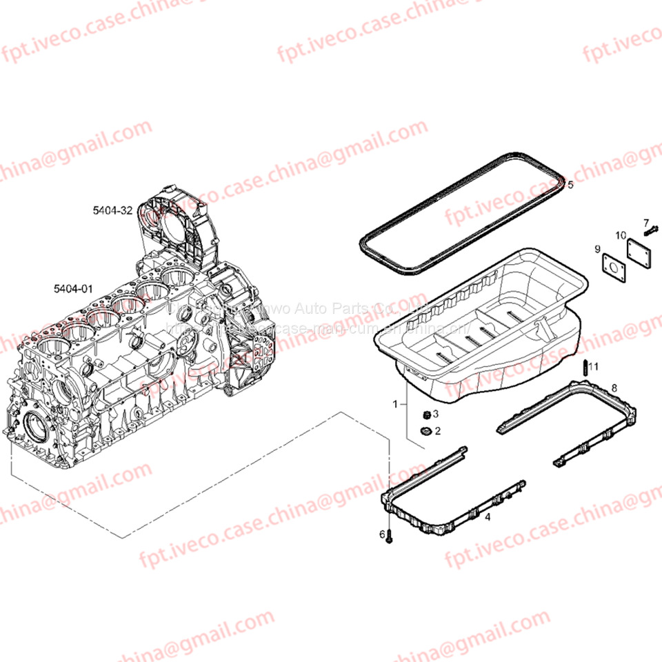 FPT IVECO CASE Cursor9Bus F2CFE612D*J231/F2CFE612A*J098 5802748674 oil pan 5801668914 - Engine and parts for Bus: picture 4 FPT IVECO CASE Cursor9Bus F2CFE612D*J231/F2CFE612A*J098 5802748674 oil pan 5801668914 - Engine and parts for Bus: picture 4