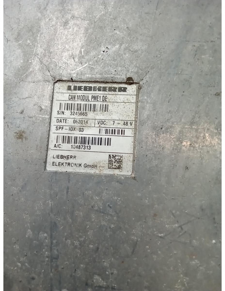 Liebherr Control - ECU: picture 1 Liebherr Control - ECU: picture 1