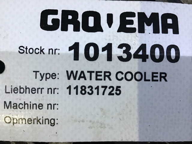 Liebherr Cooler - Radiator: picture 5 Liebherr Cooler - Radiator: picture 5