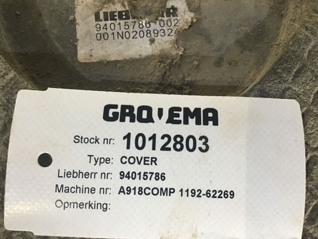 Liebherr Cover - Bumper: picture 4 Liebherr Cover - Bumper: picture 4