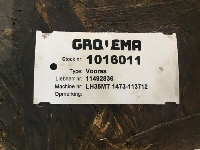 Liebherr Frontaxle - Axle and parts: picture 2 Liebherr Frontaxle - Axle and parts: picture 2