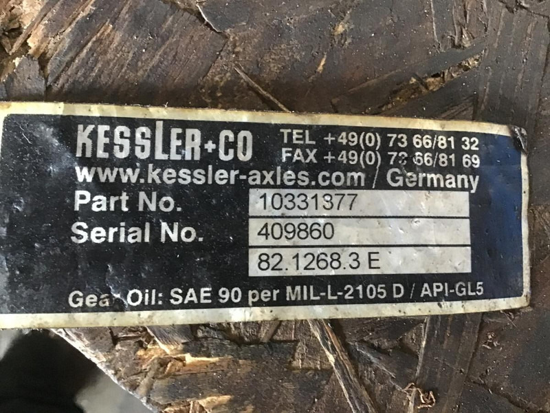 Liebherr Frontaxle - Front axle: picture 2 Liebherr Frontaxle - Front axle: picture 2