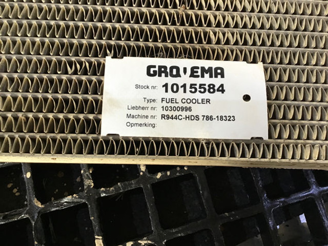 Liebherr Fuel Cooler - Oil cooler: picture 1 Liebherr Fuel Cooler - Oil cooler: picture 1