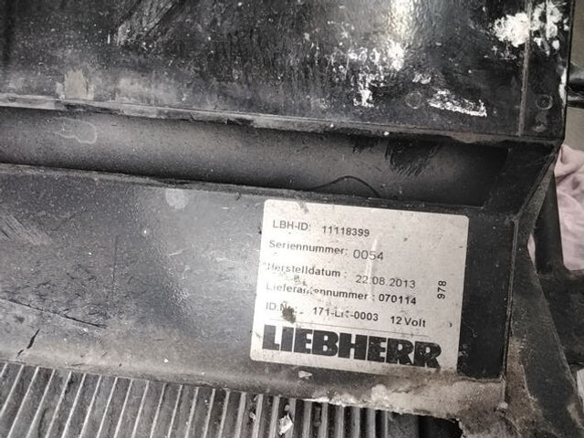 Liebherr Heater unit - Heating/ Ventilation: picture 5 Liebherr Heater unit - Heating/ Ventilation: picture 5