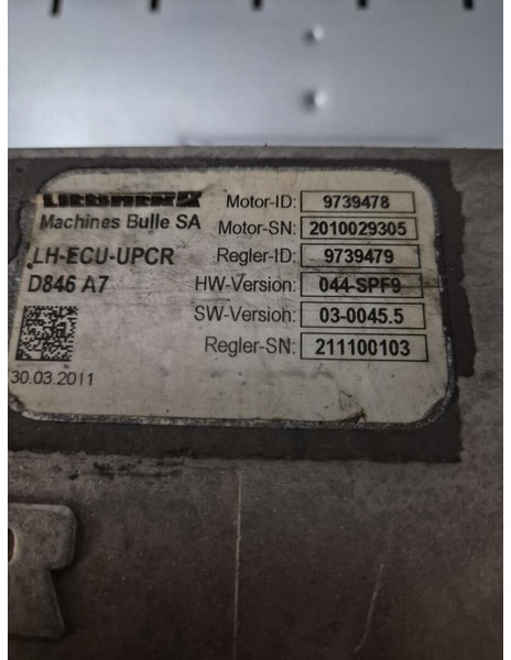 Liebherr Motor Control Device - ECU: picture 2 Liebherr Motor Control Device - ECU: picture 2