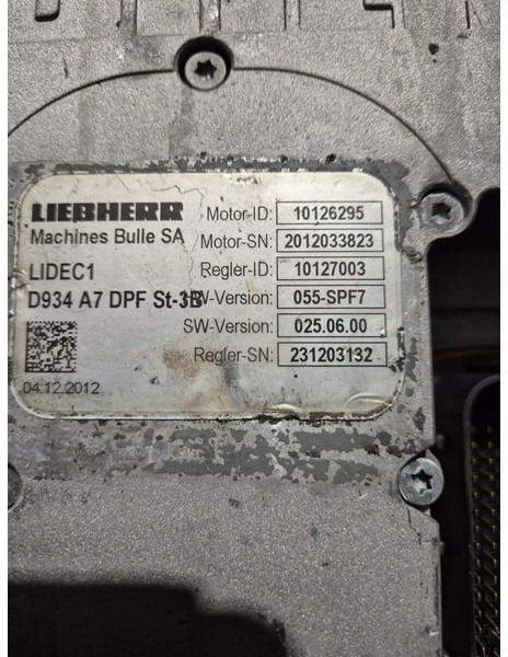 Liebherr Motor Control Device - ECU: picture 2 Liebherr Motor Control Device - ECU: picture 2