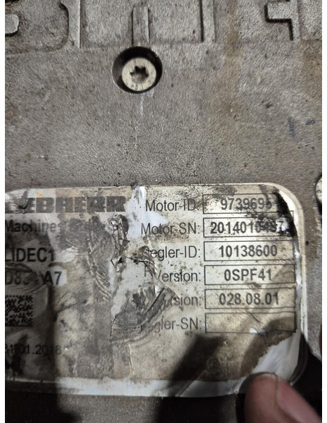 Liebherr Motor Control Device - ECU: picture 2 Liebherr Motor Control Device - ECU: picture 2