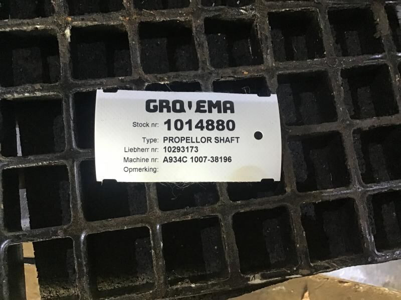 Liebherr Propeller Shaft - Drive shaft: picture 2 Liebherr Propeller Shaft - Drive shaft: picture 2