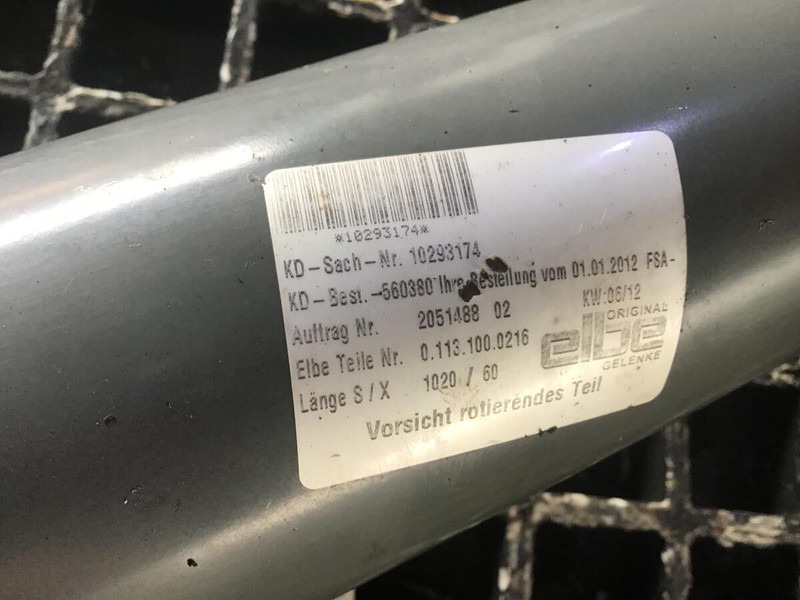 Liebherr Propeller Shaft - Drive shaft: picture 3 Liebherr Propeller Shaft - Drive shaft: picture 3