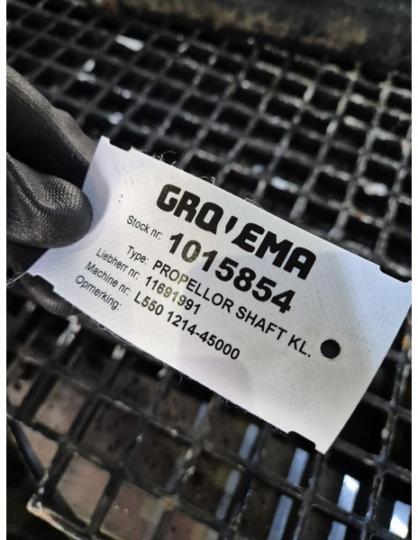 Liebherr Propellor Shaft - Drive shaft: picture 2 Liebherr Propellor Shaft - Drive shaft: picture 2