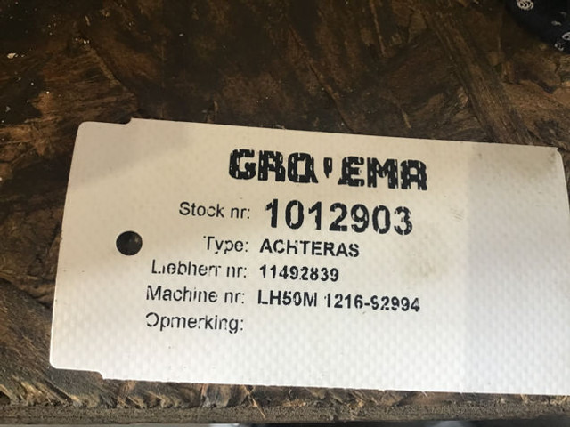 Liebherr Rear Axle - Axle and parts: picture 2 Liebherr Rear Axle - Axle and parts: picture 2
