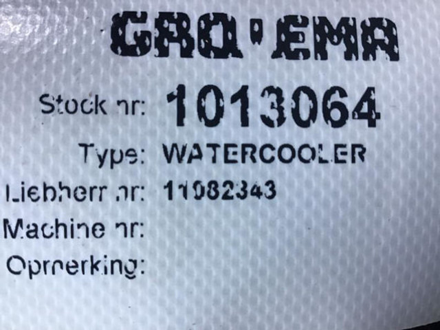 Liebherr Watercooler - Radiator: picture 4 Liebherr Watercooler - Radiator: picture 4