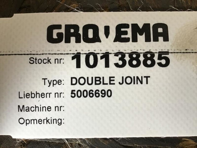 ZF Double Joint - Drive shaft: picture 4 ZF Double Joint - Drive shaft: picture 4