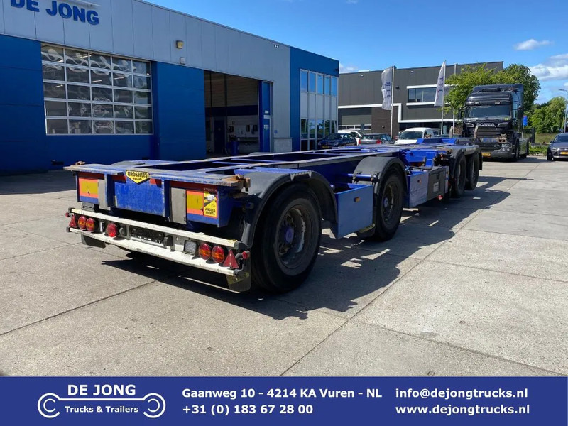 Broshuis 2Connect 2AKCC / 4 Axles / 3x Steering Axle / 2x Lift Axle - Container transporter/ Swap body semi-trailer: picture 1 Broshuis 2Connect 2AKCC / 4 Axles / 3x Steering Axle / 2x Lift Axle - Container transporter/ Swap body semi-trailer: picture 1