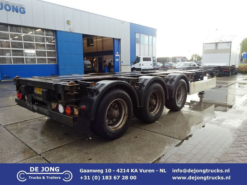 Krone SDC 27 / Container Chassis / BPW + Drum / Lift Axle - Container transporter/ Swap body semi-trailer: picture 1 Krone SDC 27 / Container Chassis / BPW + Drum / Lift Axle - Container transporter/ Swap body semi-trailer: picture 1