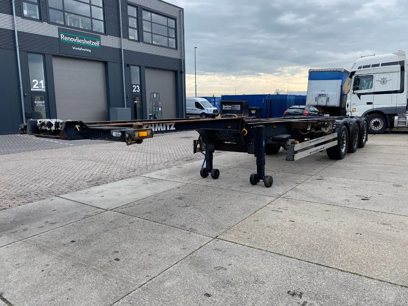 Schmitz Cargobull SCF 27 / SAF + Disc / 1x Extendable / 1x Lift Axle - Container transporter/ Swap body semi-trailer: picture 4 Schmitz Cargobull SCF 27 / SAF + Disc / 1x Extendable / 1x Lift Axle - Container transporter/ Swap body semi-trailer: picture 4