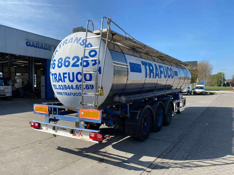 Van Hool Tank / Inox / 3 compartments / 30000 LT - Tank semi-trailer: picture 4 Van Hool Tank / Inox / 3 compartments / 30000 LT - Tank semi-trailer: picture 4