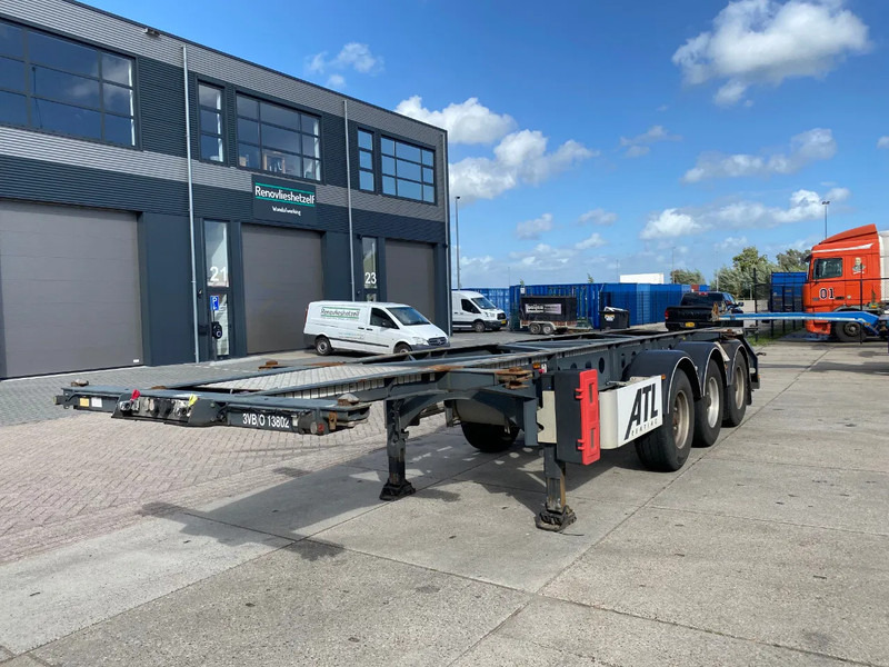 Van Hool Tank chassis / ADR / BPW + DISC / 20-30 FT - Container transporter/ Swap body semi-trailer: picture 3 Van Hool Tank chassis / ADR / BPW + DISC / 20-30 FT - Container transporter/ Swap body semi-trailer: picture 3