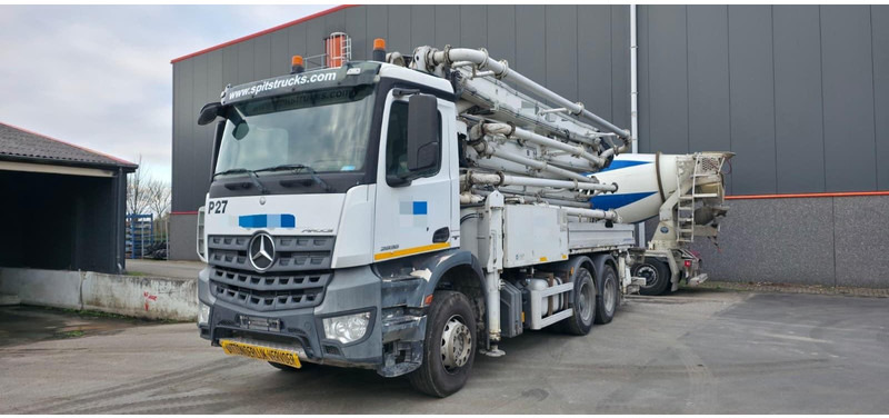 Mercedes-Benz Arocs 2836 Sermac 36m - Concrete pump truck: picture 1 Mercedes-Benz Arocs 2836 Sermac 36m - Concrete pump truck: picture 1