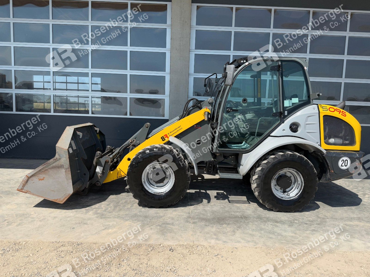 Kramer 5095 Radlader / Bj2017 / nur 1911h - Wheel loader: picture 2 Kramer 5095 Radlader / Bj2017 / nur 1911h - Wheel loader: picture 2