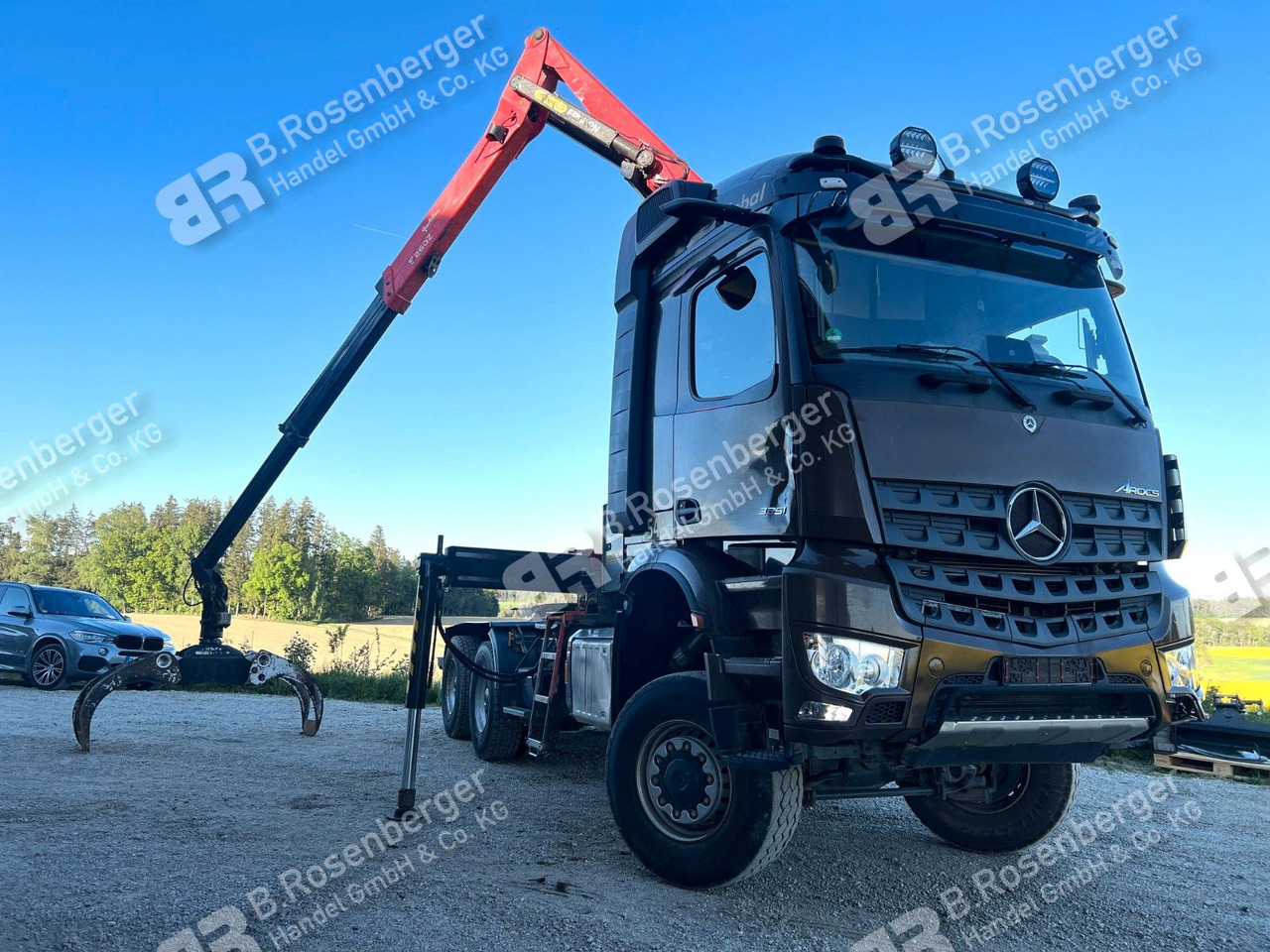 Mercedes-Benz Arocs 3351 6x6 Palfinger Epsilon S260Z96 - Timber truck, Crane truck: picture 1 Mercedes-Benz Arocs 3351 6x6 Palfinger Epsilon S260Z96 - Timber truck, Crane truck: picture 1