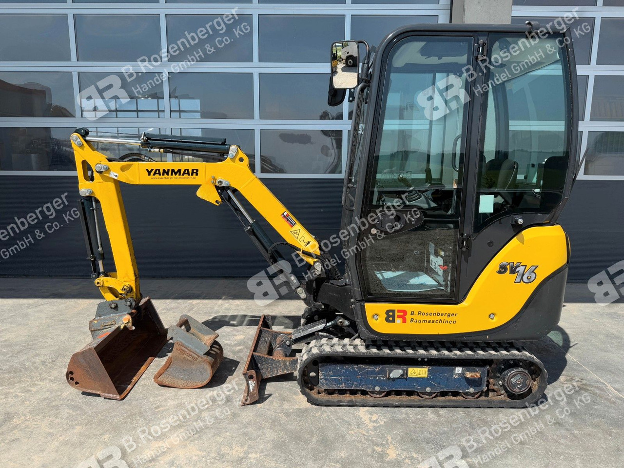 Yanmar SV16 Minibagger / nur 481h / BJ2018 - Mini excavator: picture 2 Yanmar SV16 Minibagger / nur 481h / BJ2018 - Mini excavator: picture 2