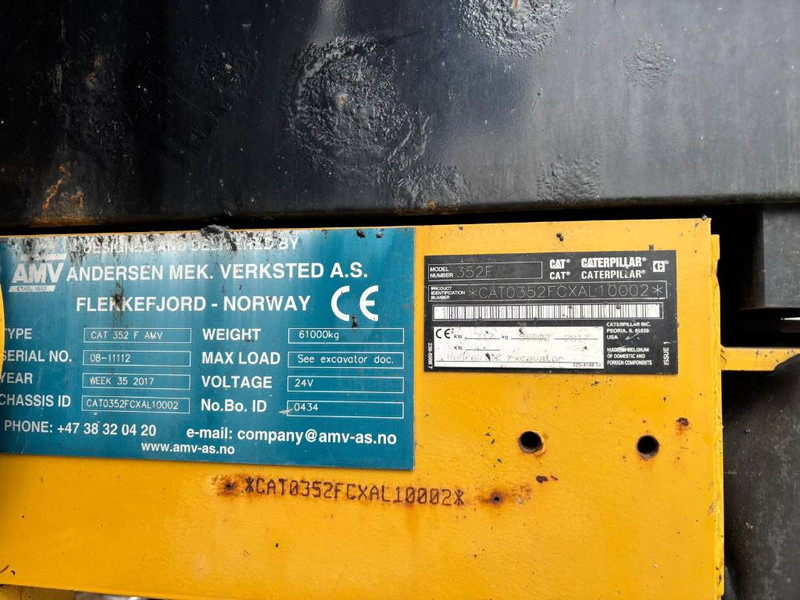 Cat 352 F - Crawler excavator: picture 5 Cat 352 F - Crawler excavator: picture 5