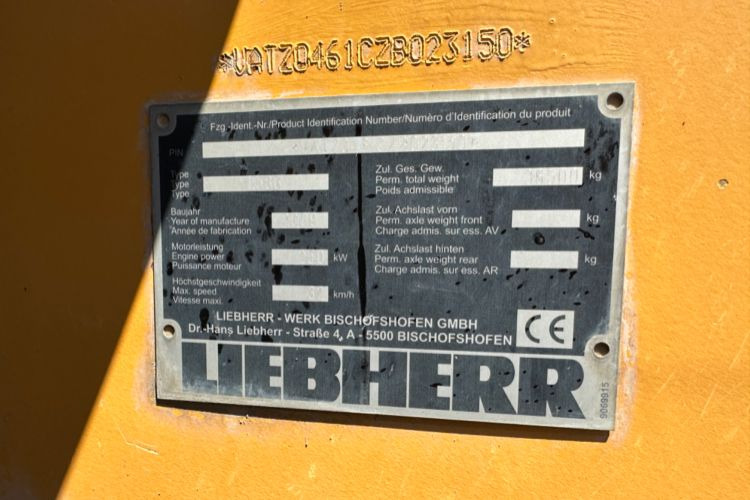 Liebherr 586 2plus2 - Wheel loader: picture 5 Liebherr 586 2plus2 - Wheel loader: picture 5
