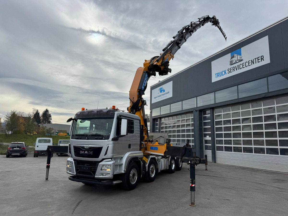 MAN TGS 35.480 8x2-4 H Effer 1355 9-6 - Crane truck: picture 1 MAN TGS 35.480 8x2-4 H Effer 1355 9-6 - Crane truck: picture 1