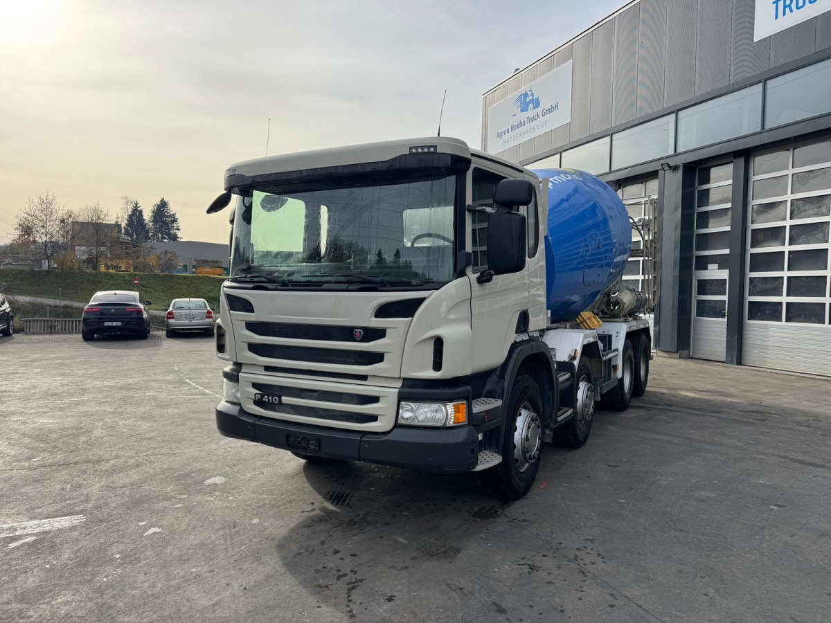 SCANIA P410 8x4 Liebherr 9m3 - Concrete mixer truck: picture 1 SCANIA P410 8x4 Liebherr 9m3 - Concrete mixer truck: picture 1