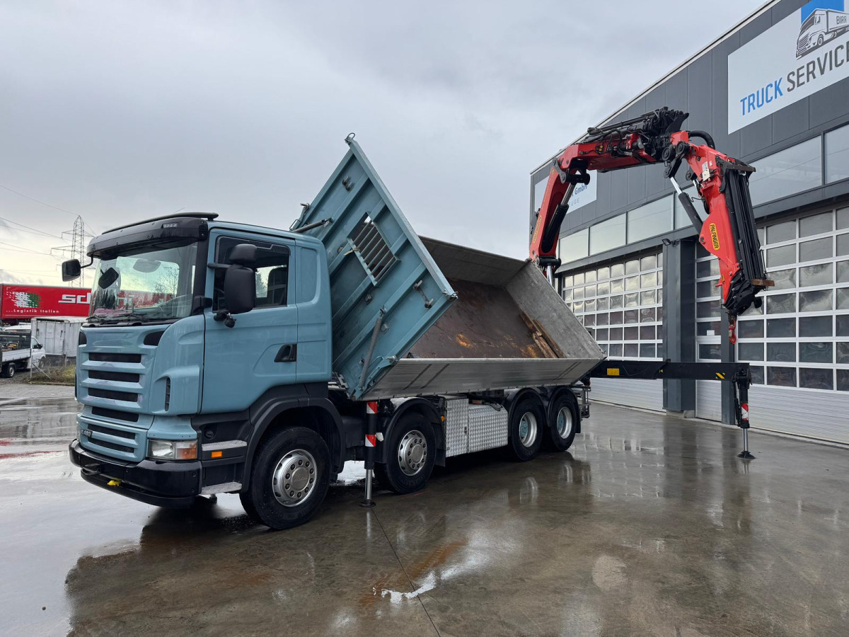SCANIA Scania R480 8x4 PK50002 Flyjib&Seil Bj.2013 - Crane truck: picture 1 SCANIA Scania R480 8x4 PK50002 Flyjib&Seil Bj.2013 - Crane truck: picture 1