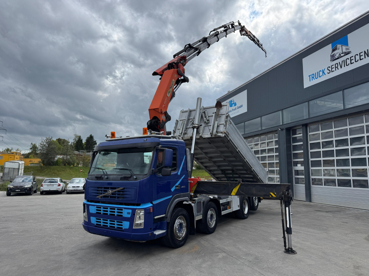 VOLVO FM-460 8x2 Palfinger PK44002 Flyjib & Seilwinde - Crane truck: picture 1 VOLVO FM-460 8x2 Palfinger PK44002 Flyjib & Seilwinde - Crane truck: picture 1