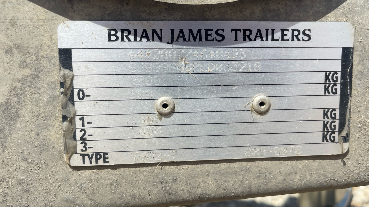 BRIAN JAMES CARGO DIGGER T-02-T - Plant trailer: picture 5 BRIAN JAMES CARGO DIGGER T-02-T - Plant trailer: picture 5