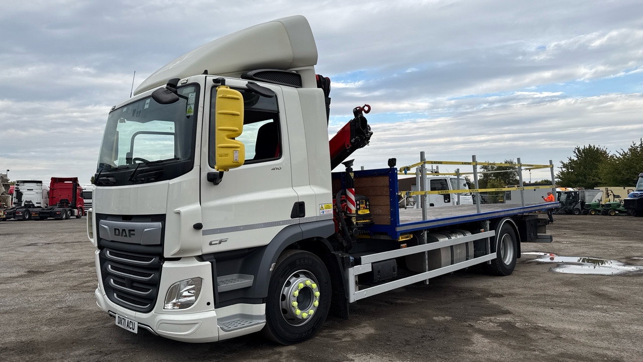 DAF CF 410 - Dropside/ Flatbed truck, Crane truck: picture 2 DAF CF 410 - Dropside/ Flatbed truck, Crane truck: picture 2