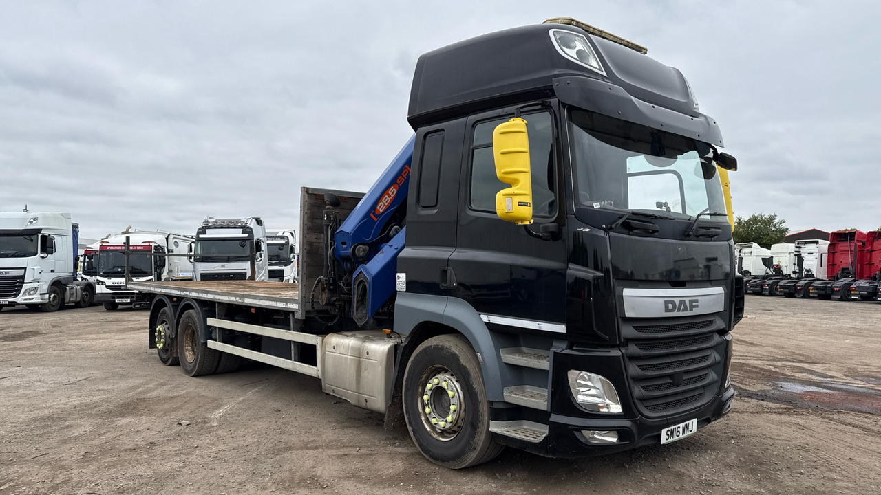 DAF CF 410 - Dropside/ Flatbed truck, Crane truck: picture 1 DAF CF 410 - Dropside/ Flatbed truck, Crane truck: picture 1