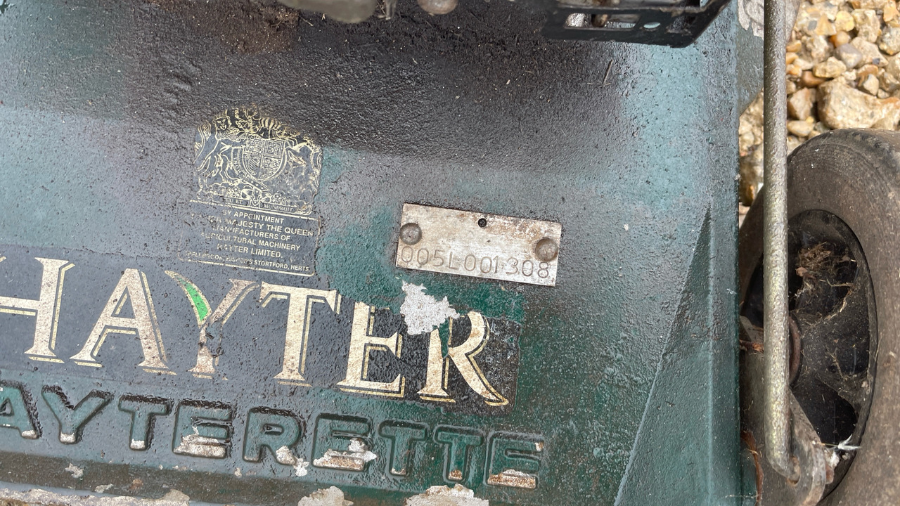 HAYTER HAYTERETTE PEDESTRIAN MOWER - Garden mower: picture 1 HAYTER HAYTERETTE PEDESTRIAN MOWER - Garden mower: picture 1