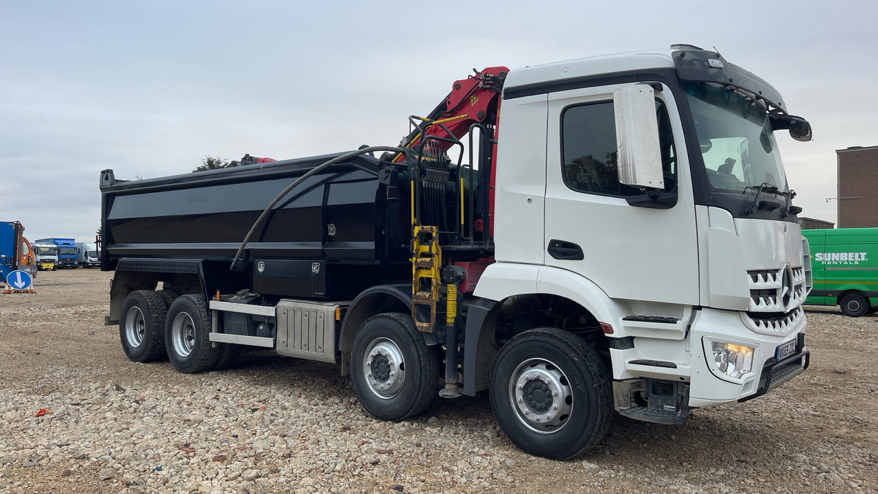 MERCEDES-BENZ AROCS - Tipper, Crane truck: picture 1 MERCEDES-BENZ AROCS - Tipper, Crane truck: picture 1