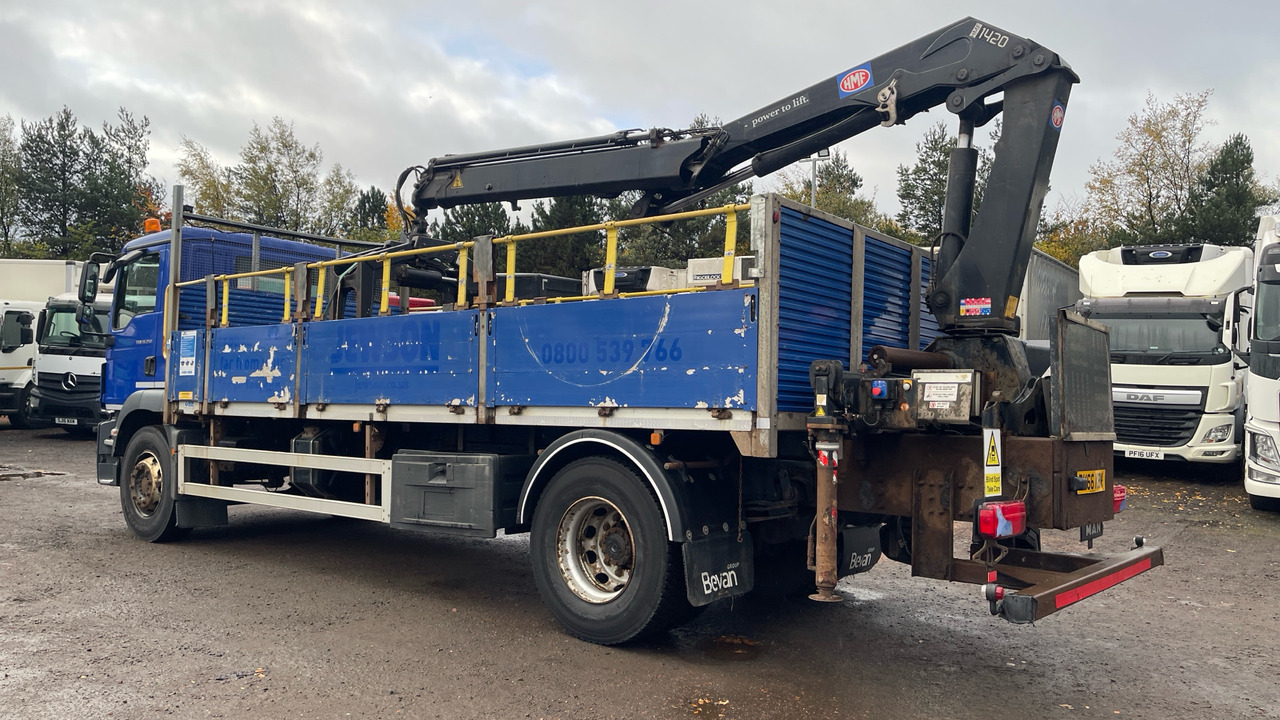 Man TGM 18.250 - Dropside/ Flatbed truck, Crane truck: picture 3 Man TGM 18.250 - Dropside/ Flatbed truck, Crane truck: picture 3