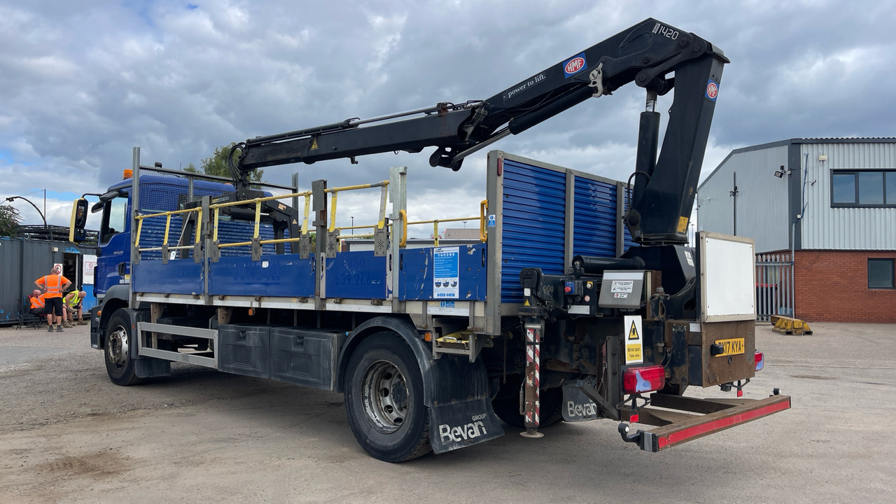 Man TGM 18.250 - Dropside/ Flatbed truck, Crane truck: picture 3 Man TGM 18.250 - Dropside/ Flatbed truck, Crane truck: picture 3