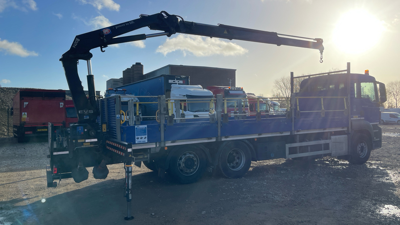 Man TGS 26.360 - Dropside/ Flatbed truck, Crane truck: picture 4 Man TGS 26.360 - Dropside/ Flatbed truck, Crane truck: picture 4