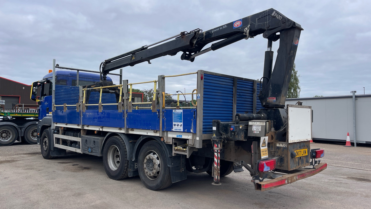 Man TGS 26.360 - Dropside/ Flatbed truck, Crane truck: picture 3 Man TGS 26.360 - Dropside/ Flatbed truck, Crane truck: picture 3