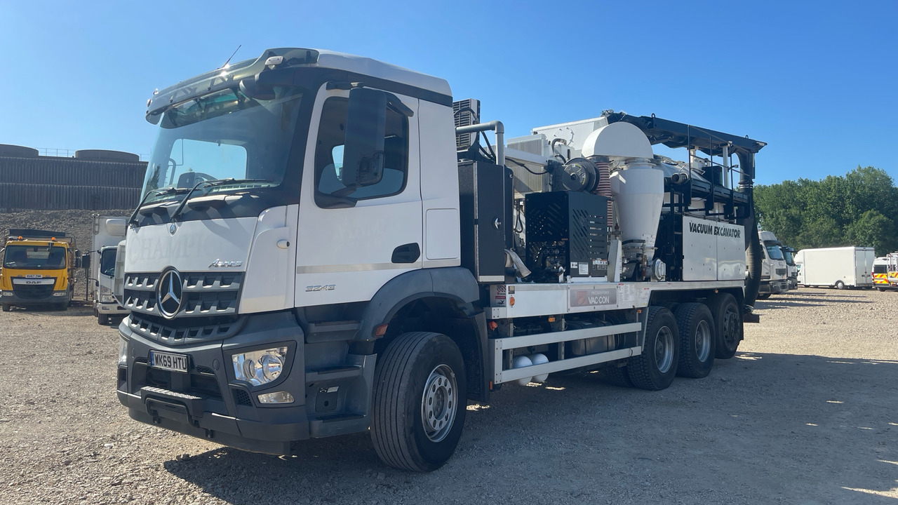 Mercedes-Benz Arocs 3243 - Vacuum truck: picture 2 Mercedes-Benz Arocs 3243 - Vacuum truck: picture 2