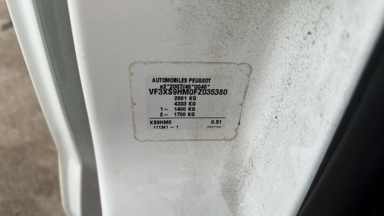 Small van PEUGEOT EXPERT 1000 1.6 HDI 90PS: picture 11