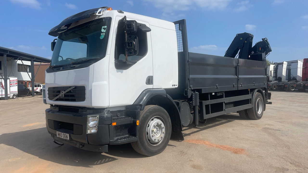 VOLVO FE 340 - Dropside/ Flatbed truck, Crane truck: picture 2 VOLVO FE 340 - Dropside/ Flatbed truck, Crane truck: picture 2