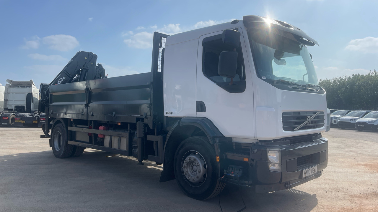 VOLVO FE 340 - Dropside/ Flatbed truck, Crane truck: picture 1 VOLVO FE 340 - Dropside/ Flatbed truck, Crane truck: picture 1