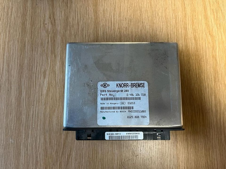 MAN KNORR BREMSE EBS Steuergerät 81.25808.7004 - ECU for Truck: picture 1 MAN KNORR BREMSE EBS Steuergerät 81.25808.7004 - ECU for Truck: picture 1