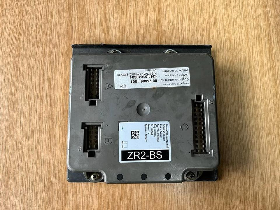 MAN Siemens VDO ZR2-BS Steuergerät 88.25806-1001 - ECU for Truck: picture 1 MAN Siemens VDO ZR2-BS Steuergerät 88.25806-1001 - ECU for Truck: picture 1