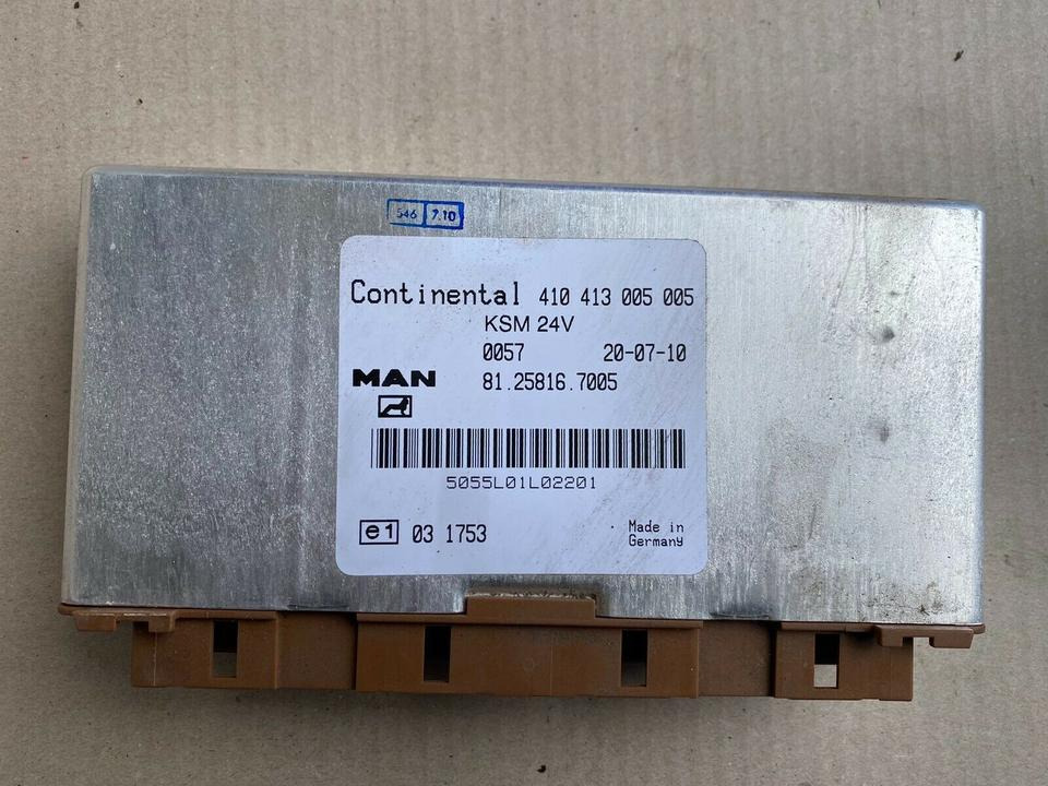 MAN Steuergerät Continental KSM 81.25816.7005 - ECU for Truck: picture 1 MAN Steuergerät Continental KSM 81.25816.7005 - ECU for Truck: picture 1