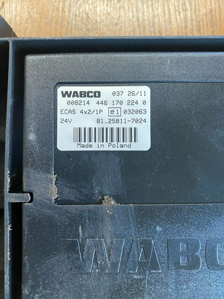 MAN WABCO Steuergerät ECAS 4*2 81.25811-7024 - ECU for Truck: picture 2 MAN WABCO Steuergerät ECAS 4*2 81.25811-7024 - ECU for Truck: picture 2